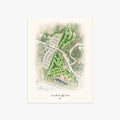 Sharp Park Golf Course printed artwork