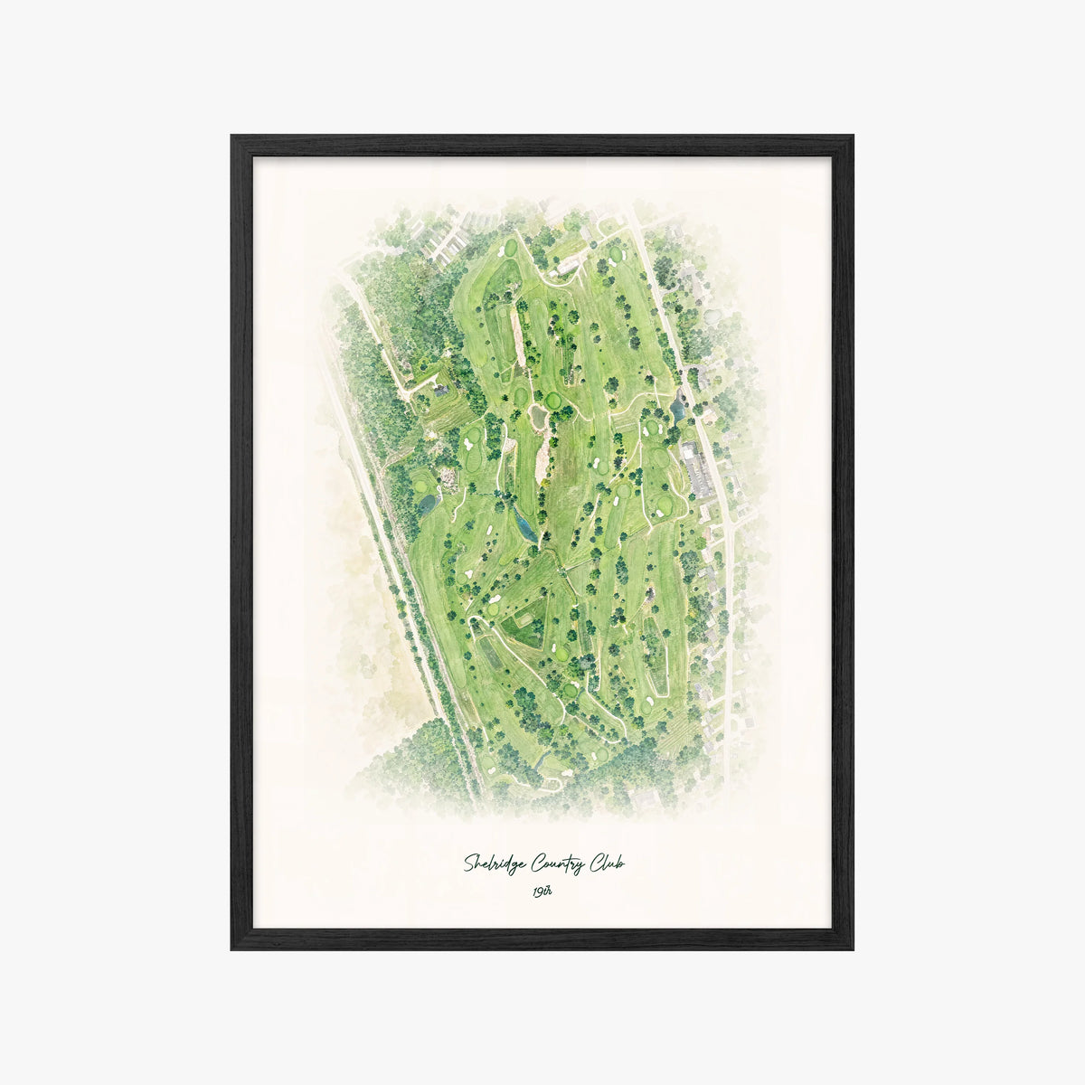 Shelridge Country Club black frame