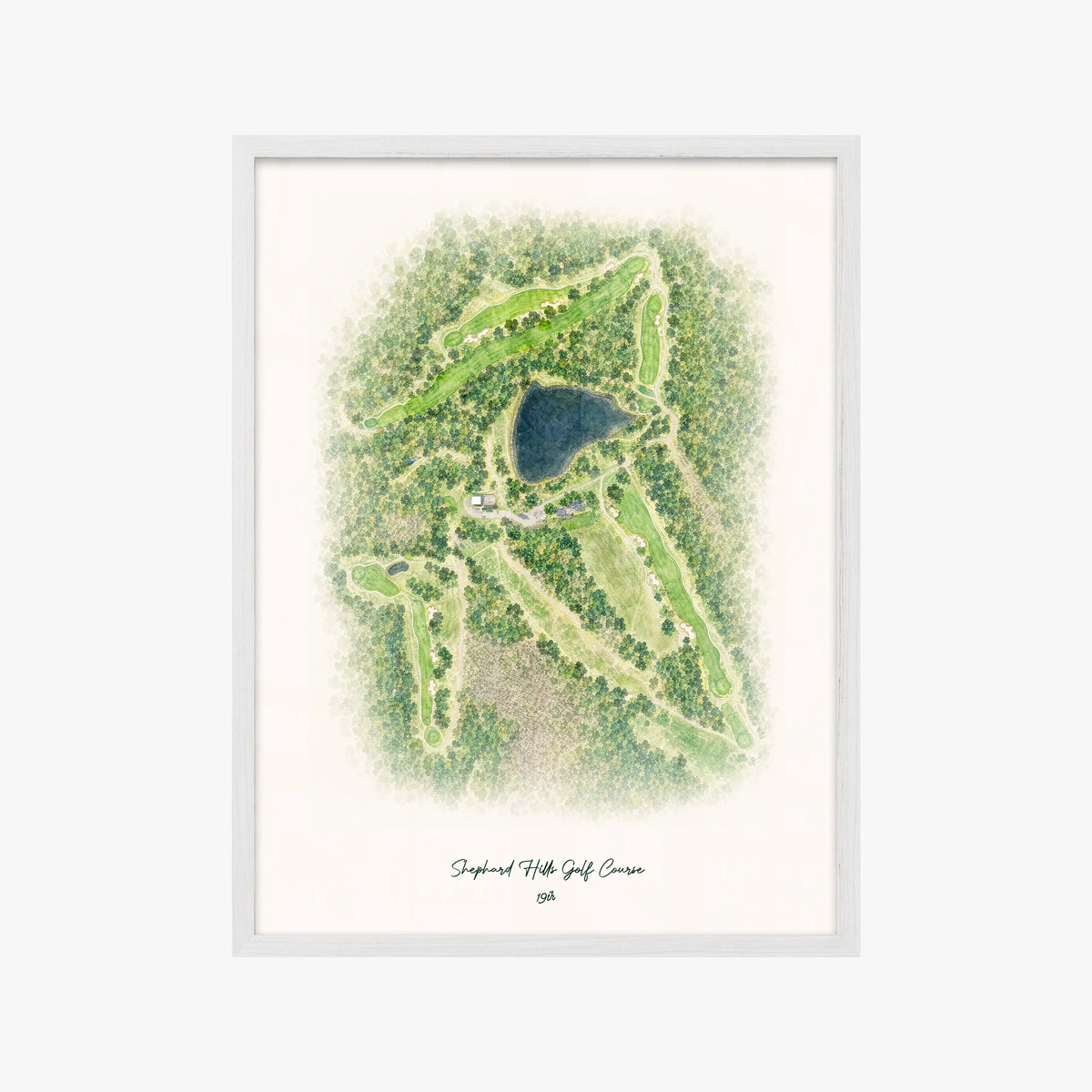 Shephard Hills Golf Course white frame