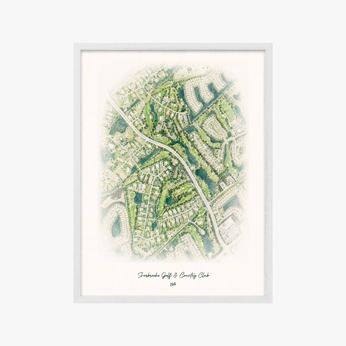 Sherbrooke Golf & Country Club white frame