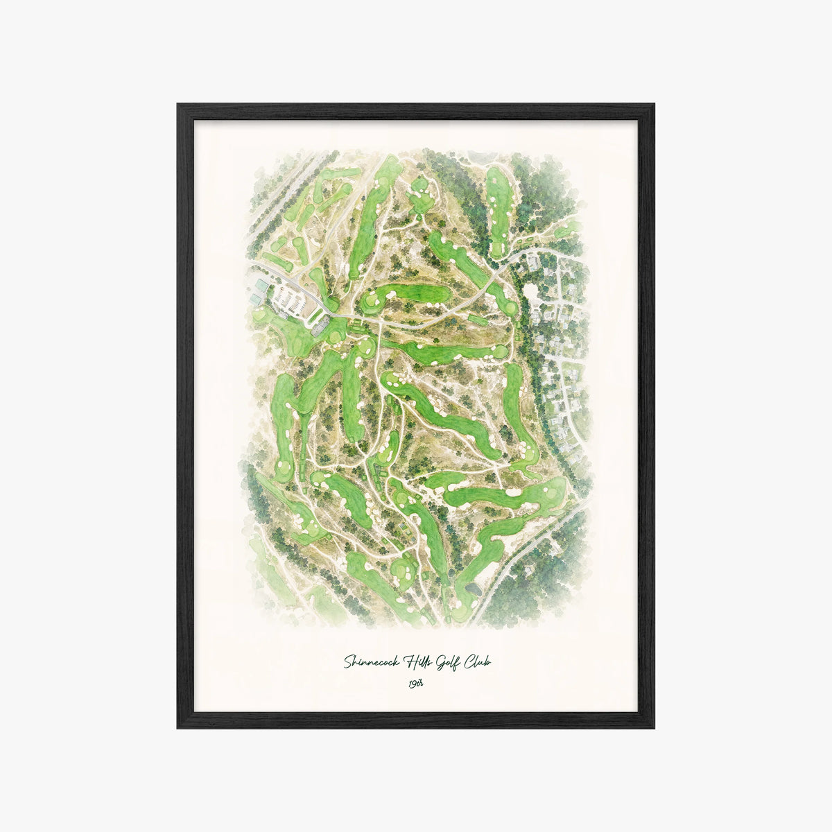 Shinnecock Hills Golf Club black frame