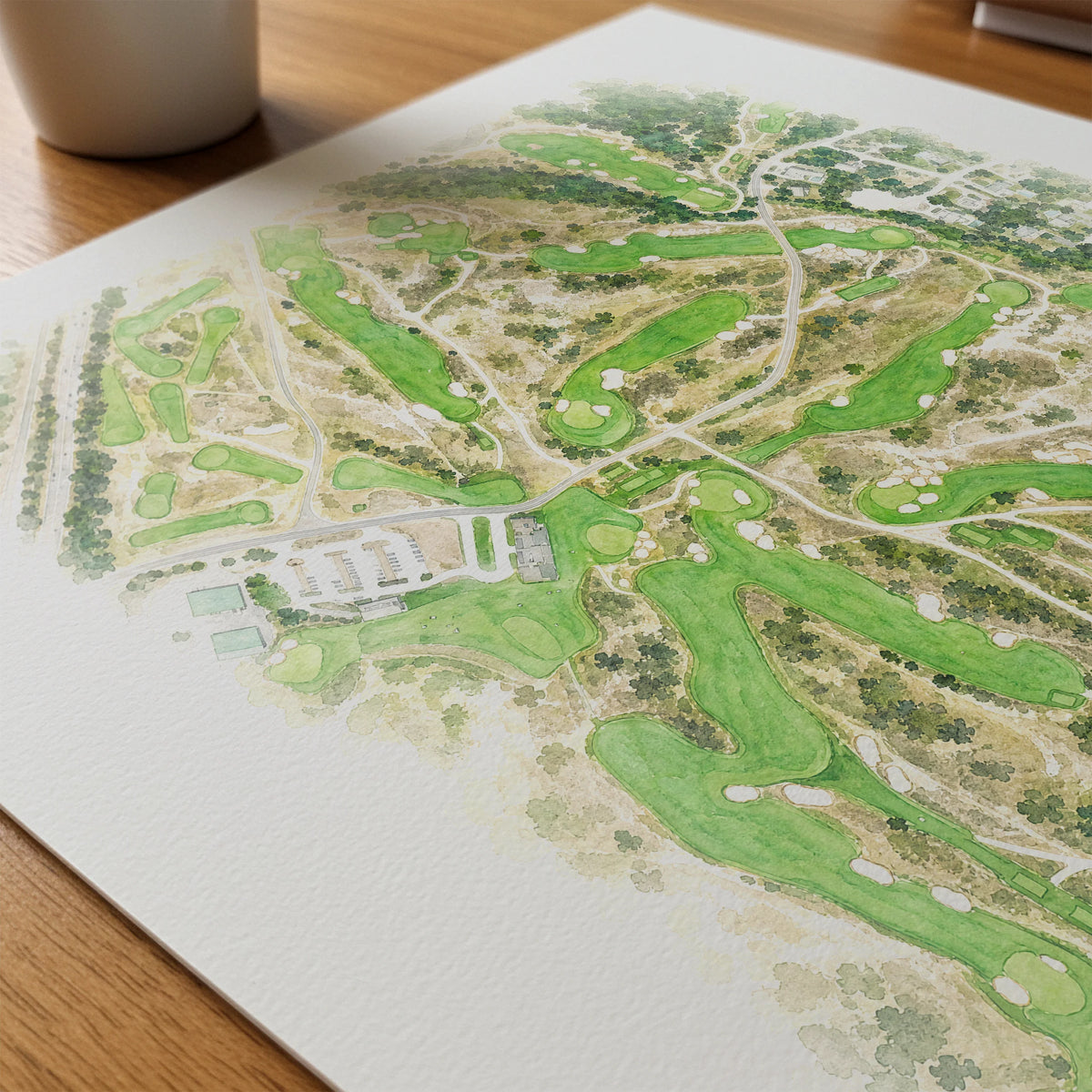 Shinnecock Hills Golf Club mockup 4