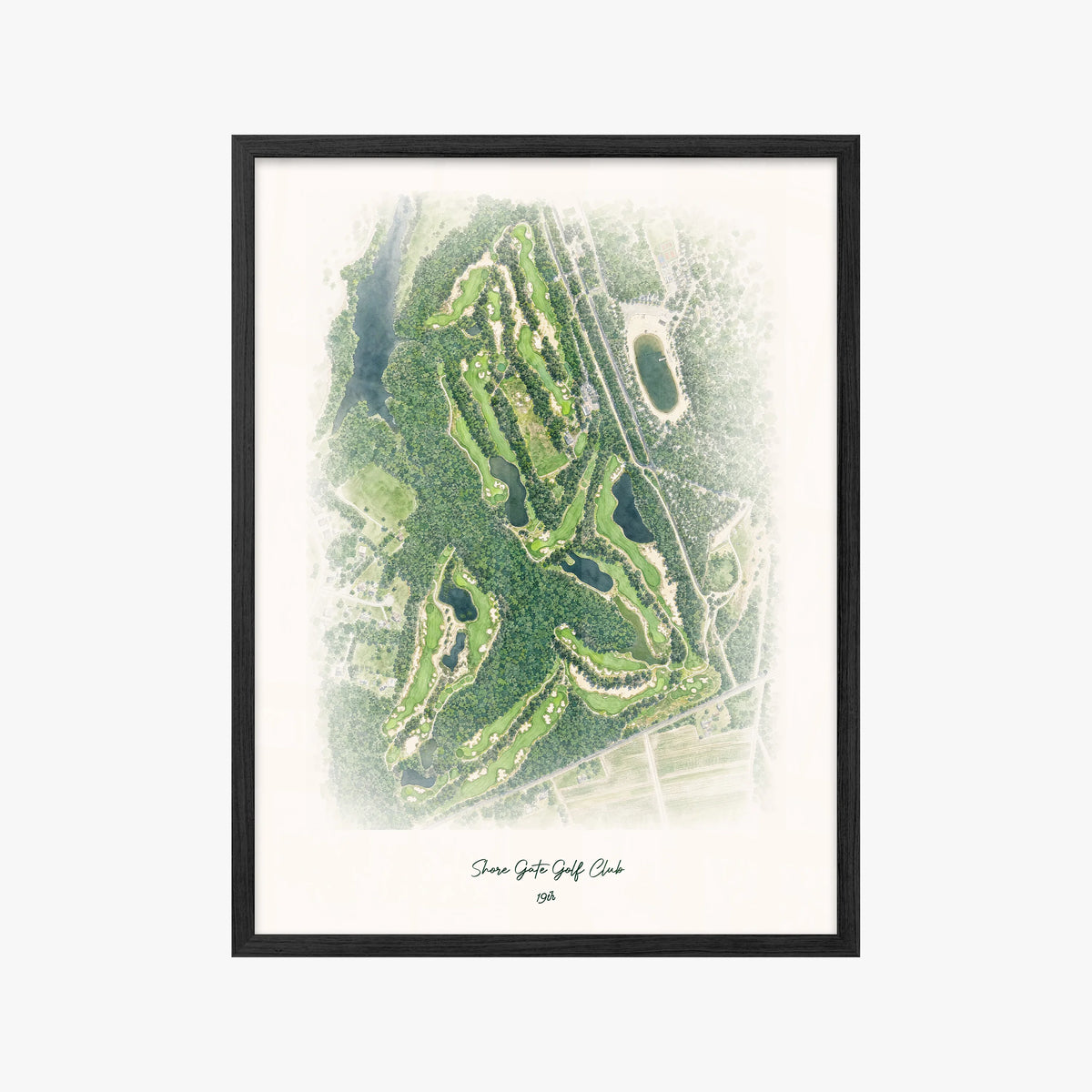 Shore Gate Golf Club black frame