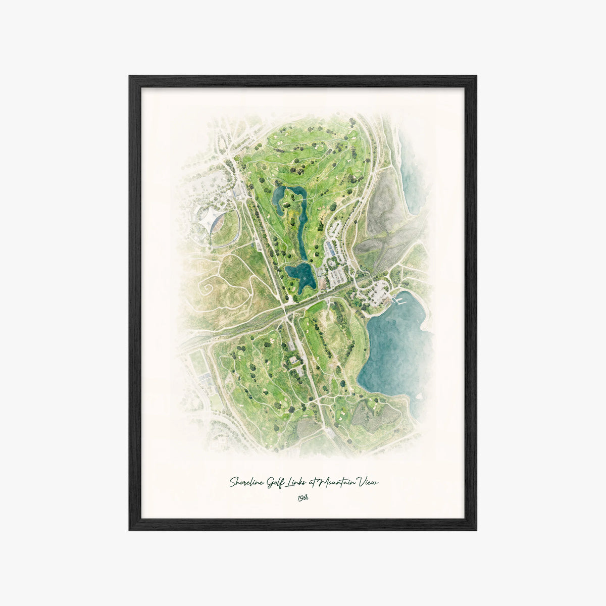 Shoreline Golf Links at Mountain View black frame