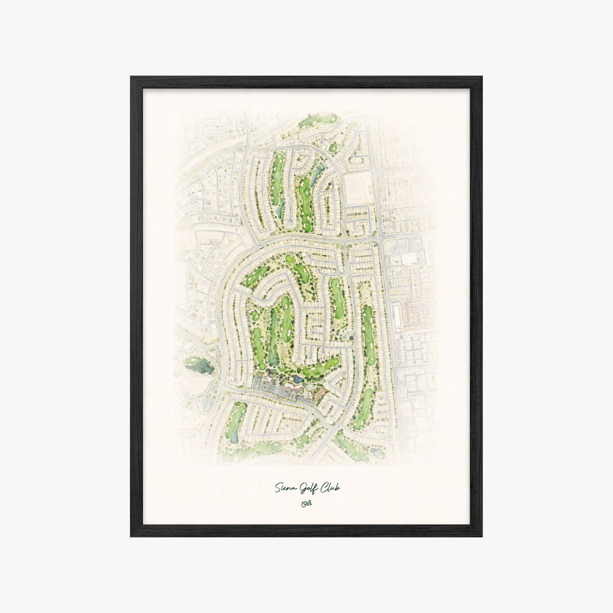 Siena Golf Club black frame