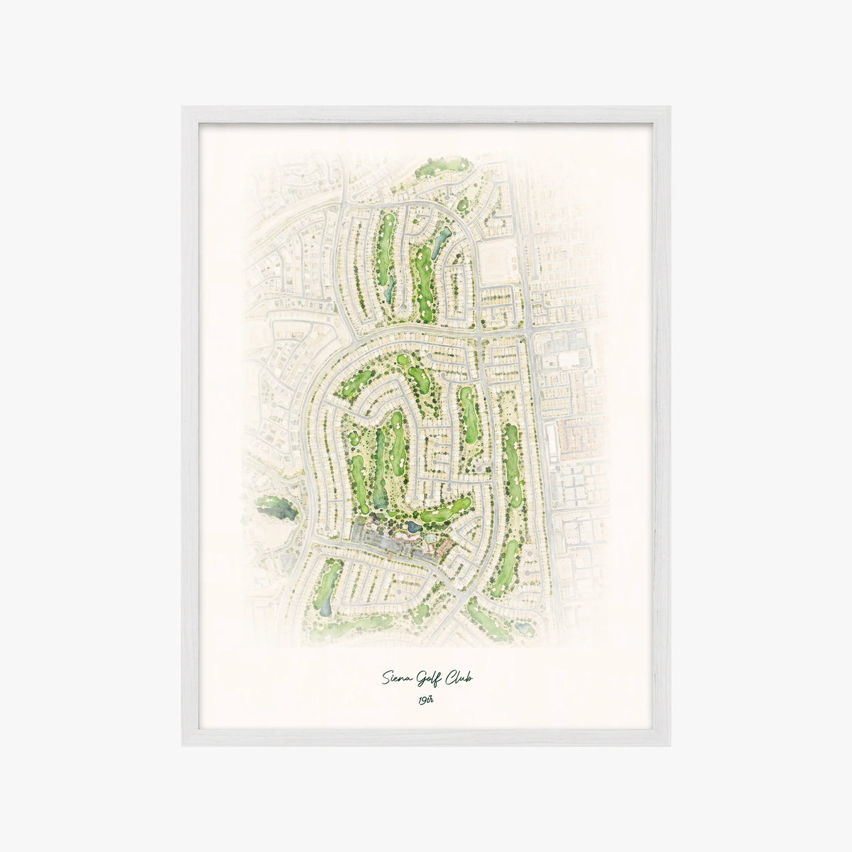 Siena Golf Club white frame