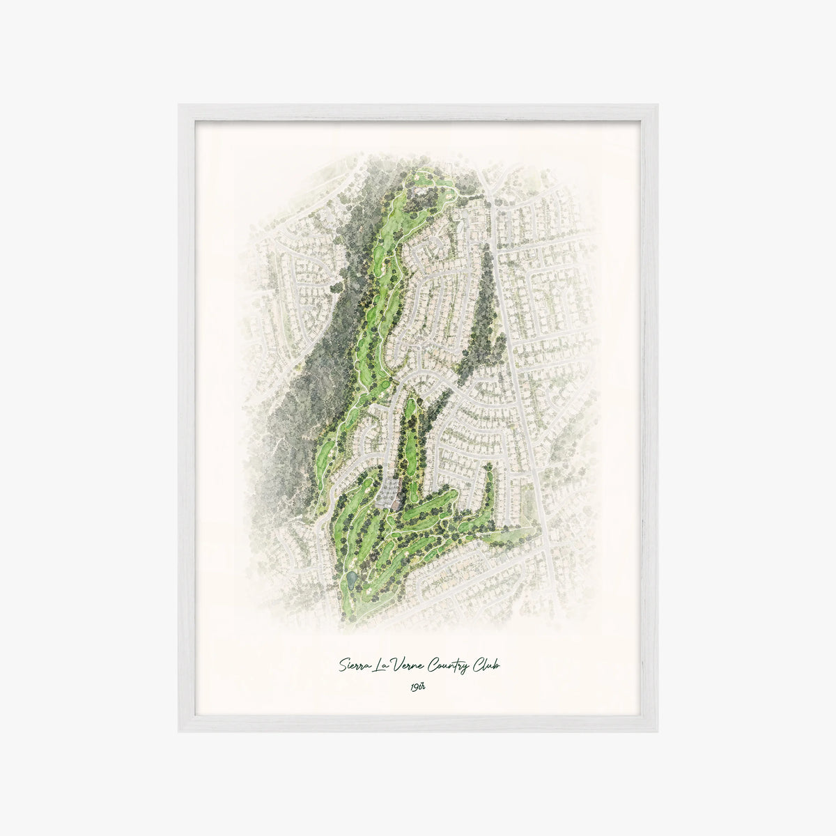 Sierra La Verne Country Club white frame