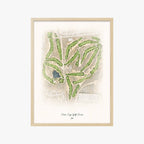 Sierra Sage Golf Course wood frame