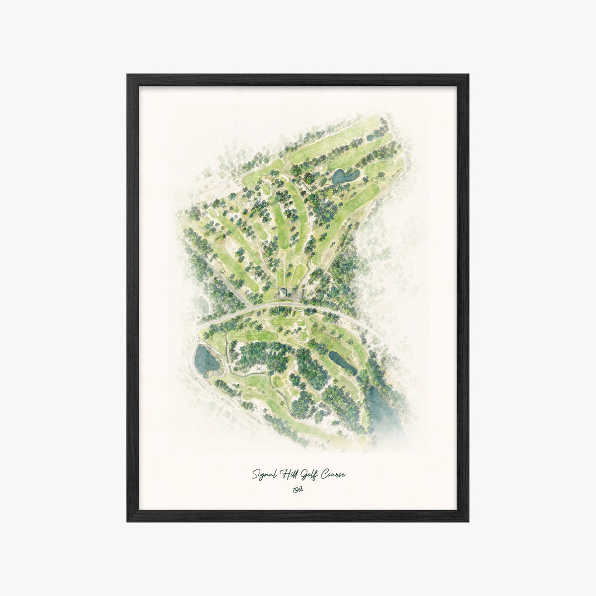 Signal Hill Golf Course black frame
