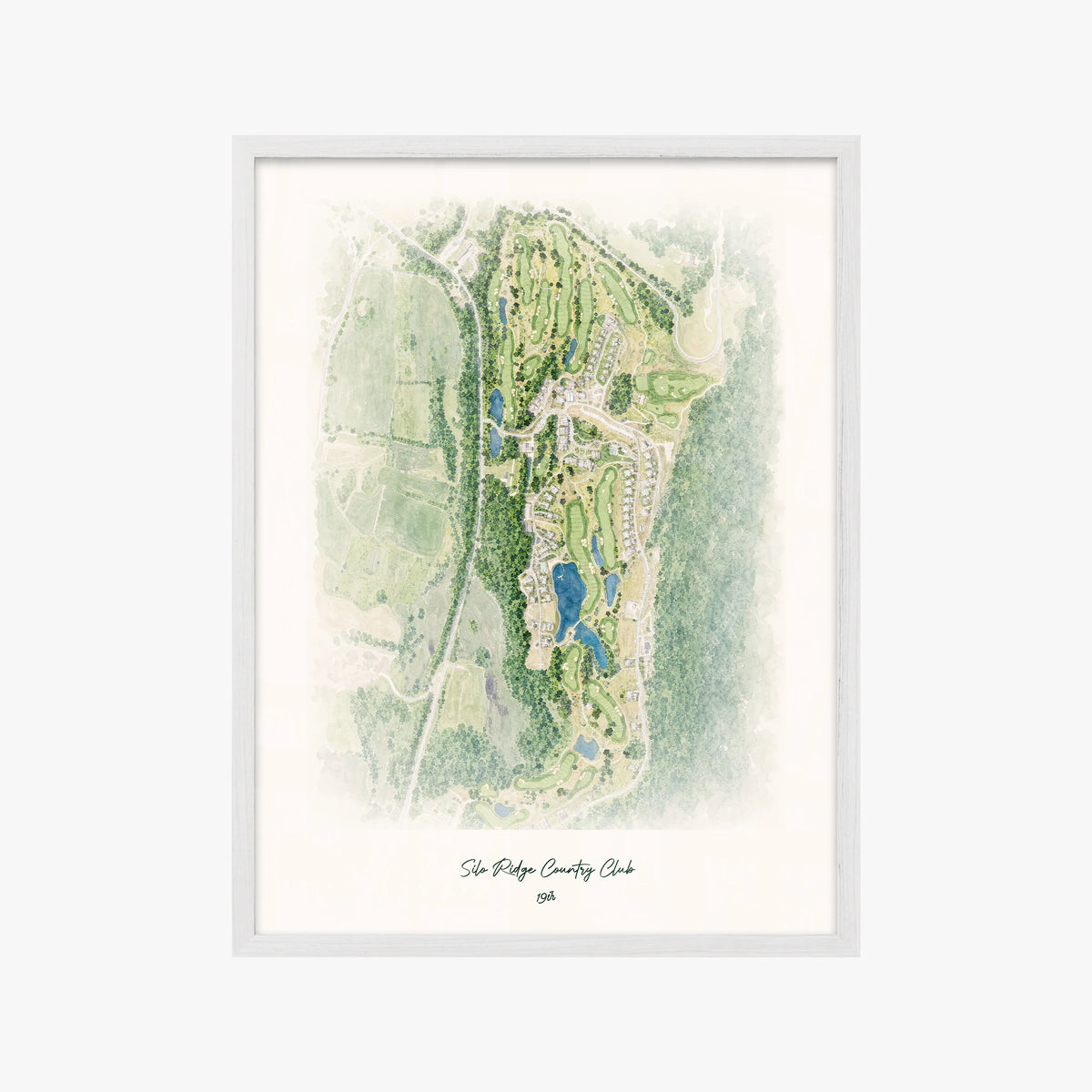 Silo Ridge Country Club white frame