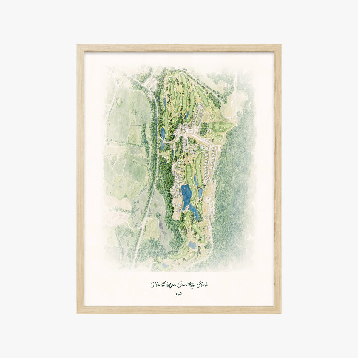 Silo Ridge Country Club wood frame