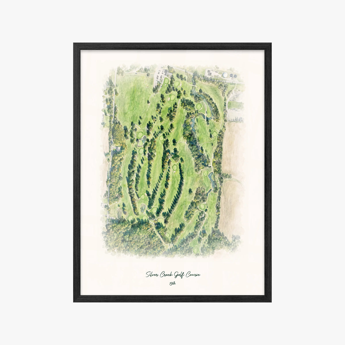 Silver Creek Golf Course black frame