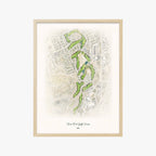 Silver Oak Golf Course wood frame