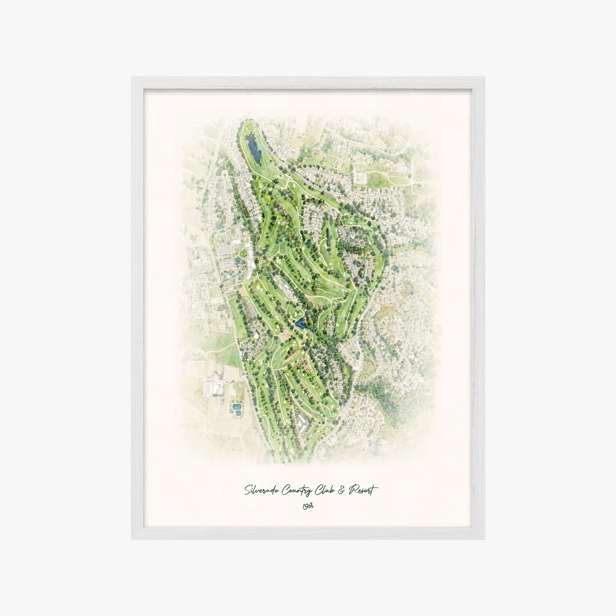 Silverado Country Club & Resort white frame