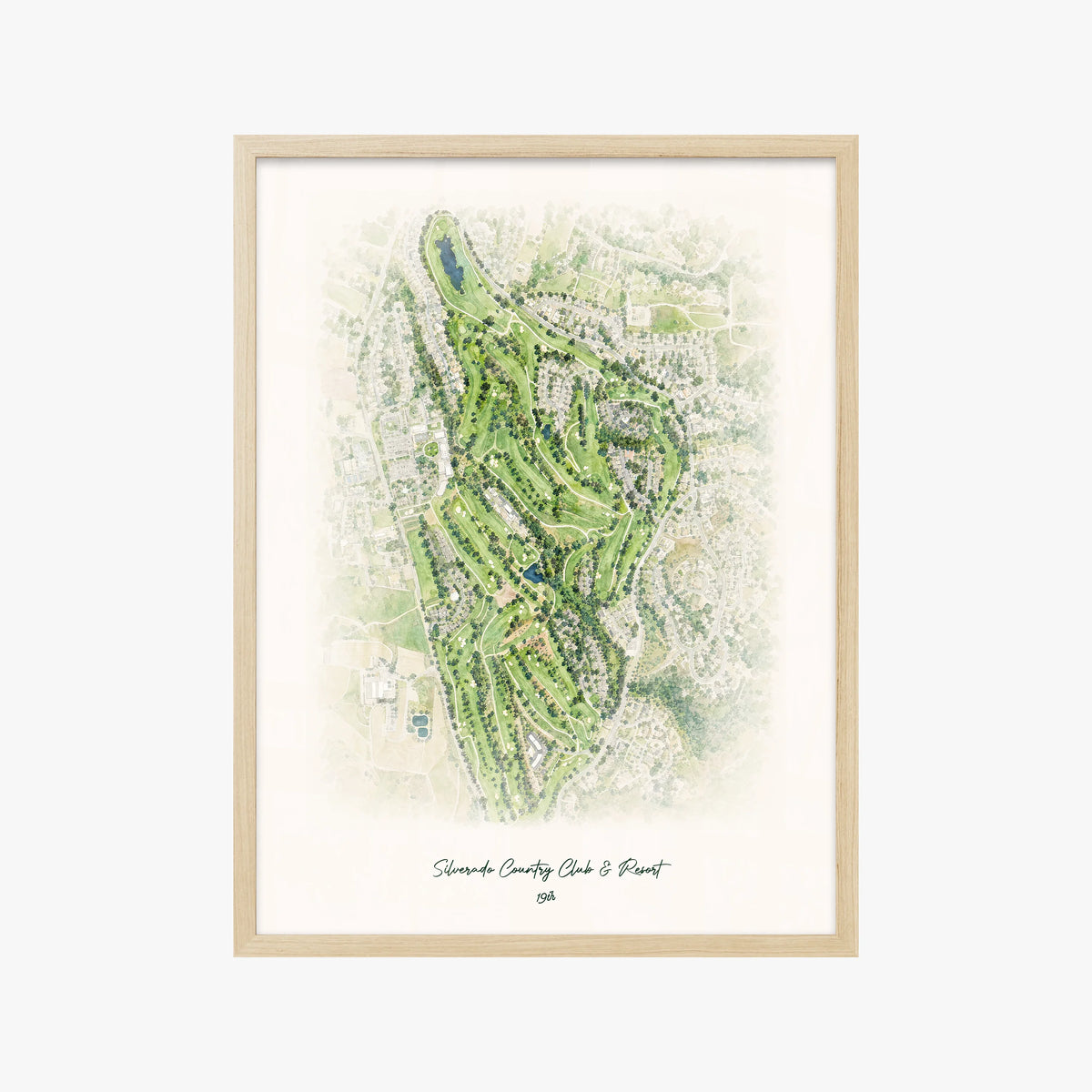 Silverado Country Club & Resort wood frame