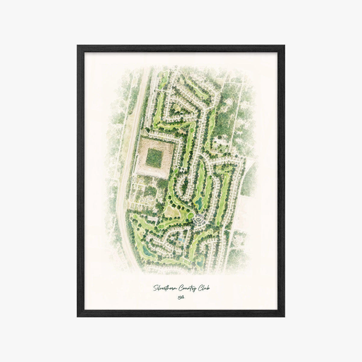 Silverthorn Country Club black frame