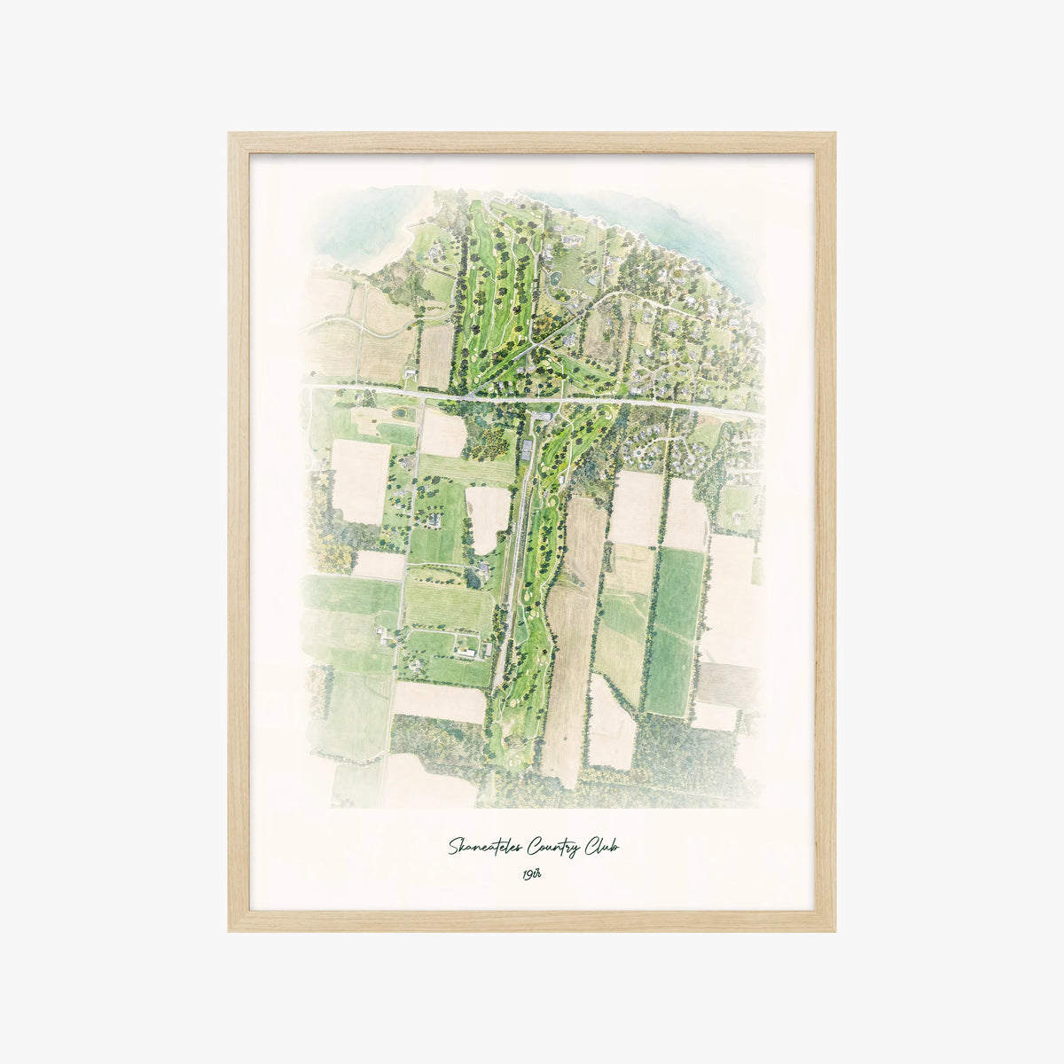 Skaneateles Country Club wood frame