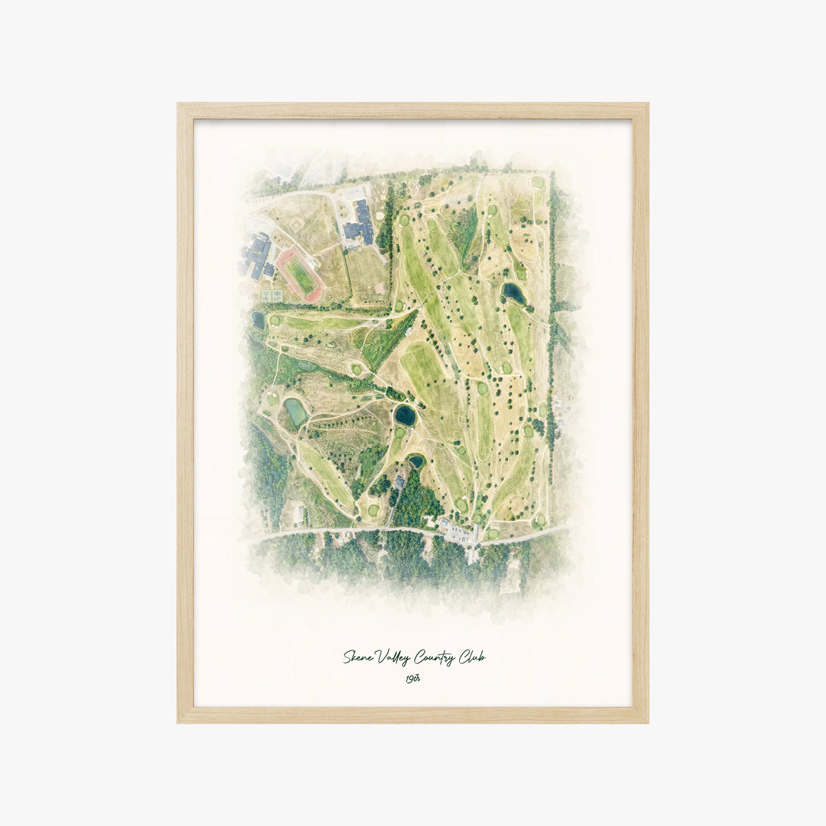 Skene Valley Country Club wood frame