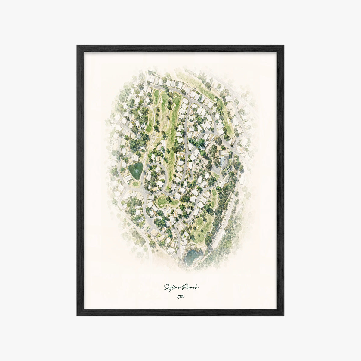 Skyline Ranch black frame