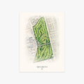 Skylinks Golf Course printed artwork