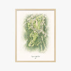 Skyview Golf Club wood frame