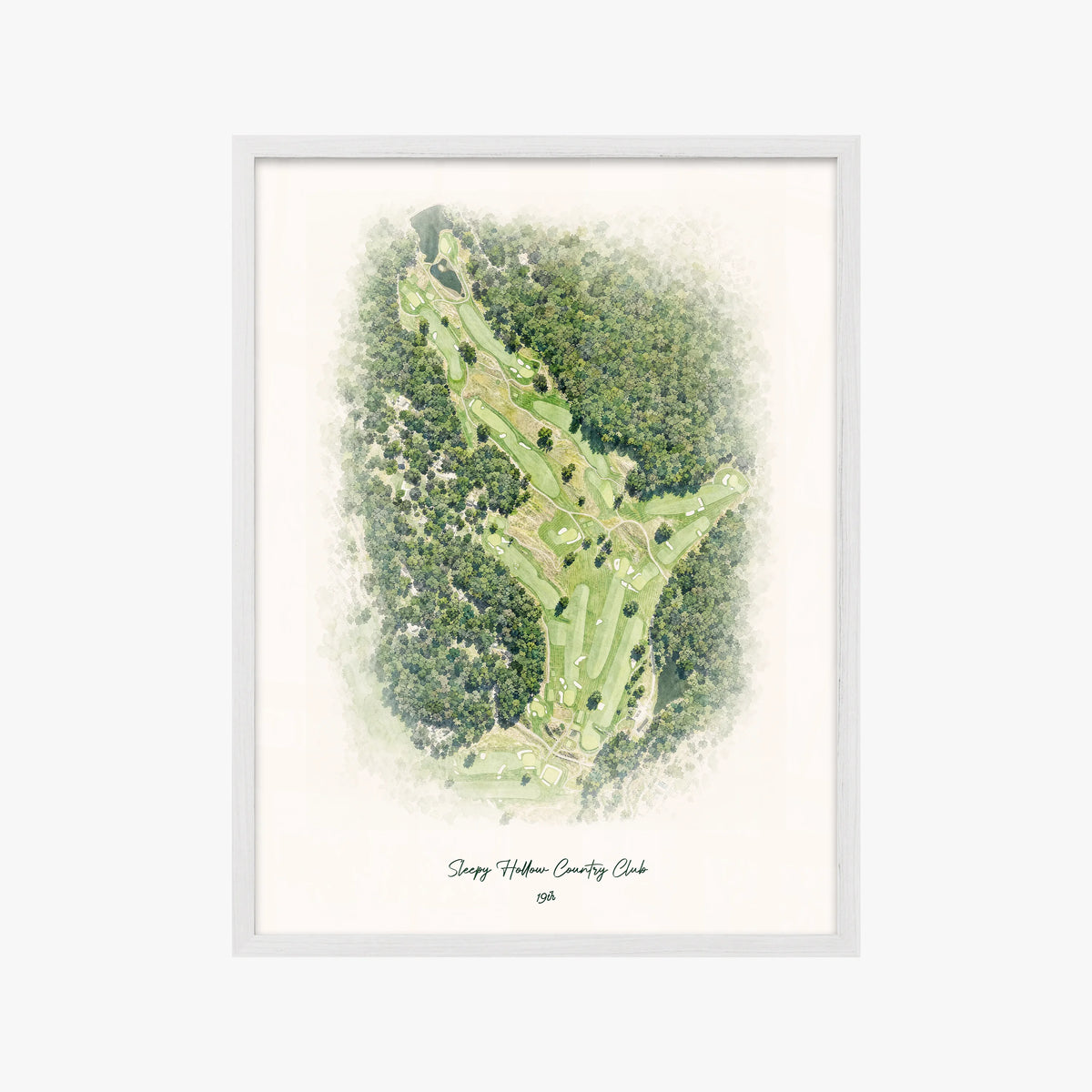 Sleepy Hollow Country Club white frame