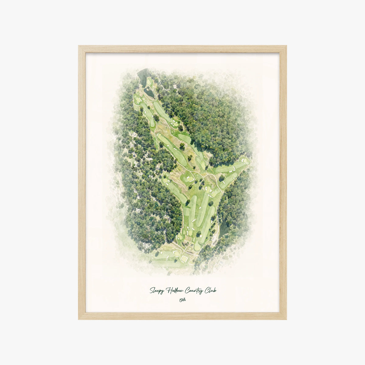 Sleepy Hollow Country Club wood frame