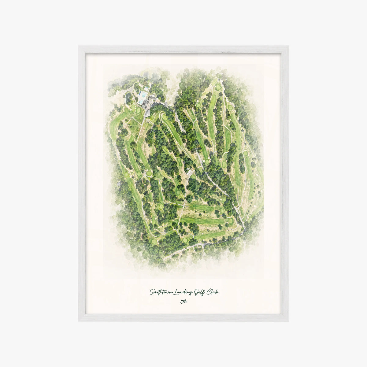 Smithtown Landing Golf Club white frame