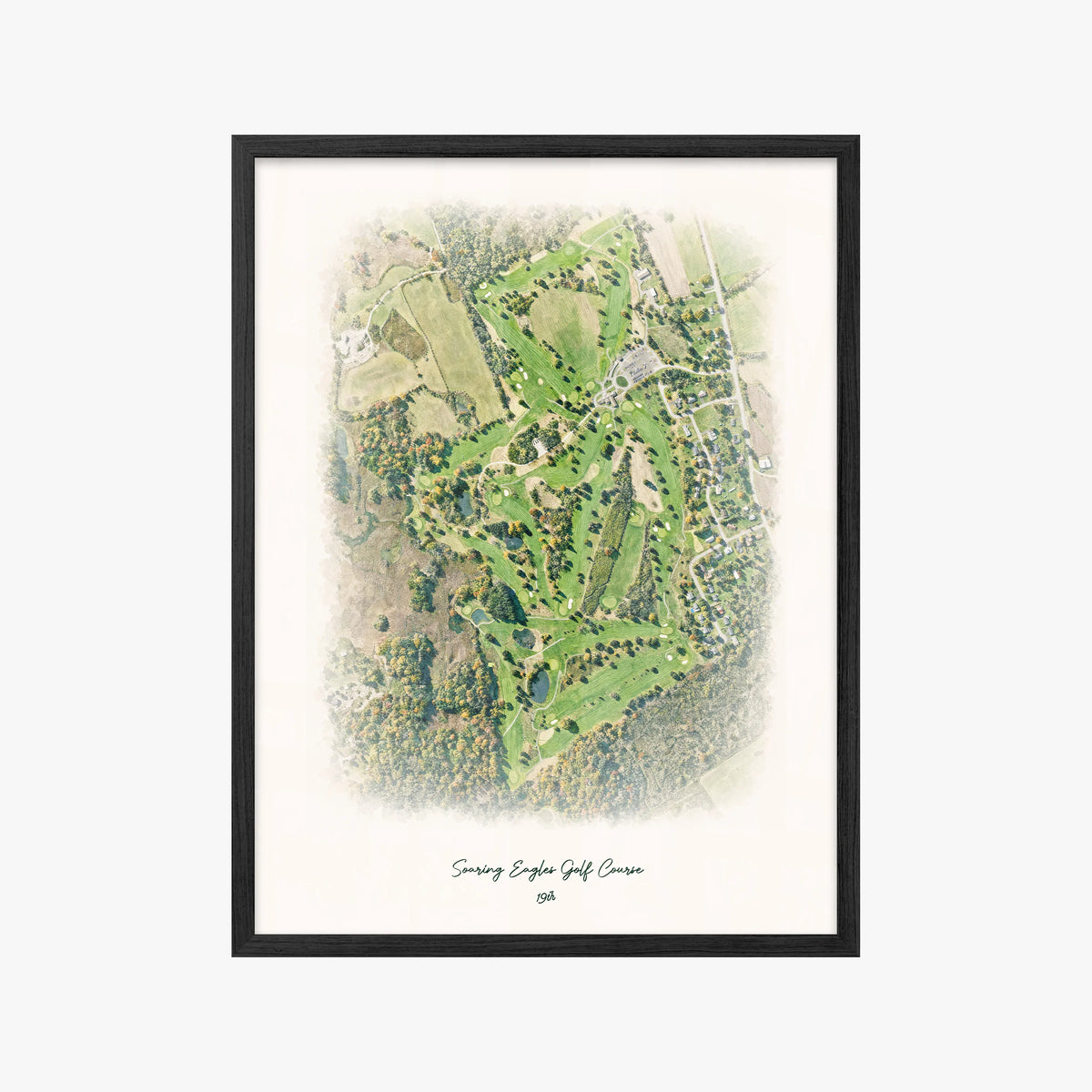 Soaring Eagles Golf Course black frame