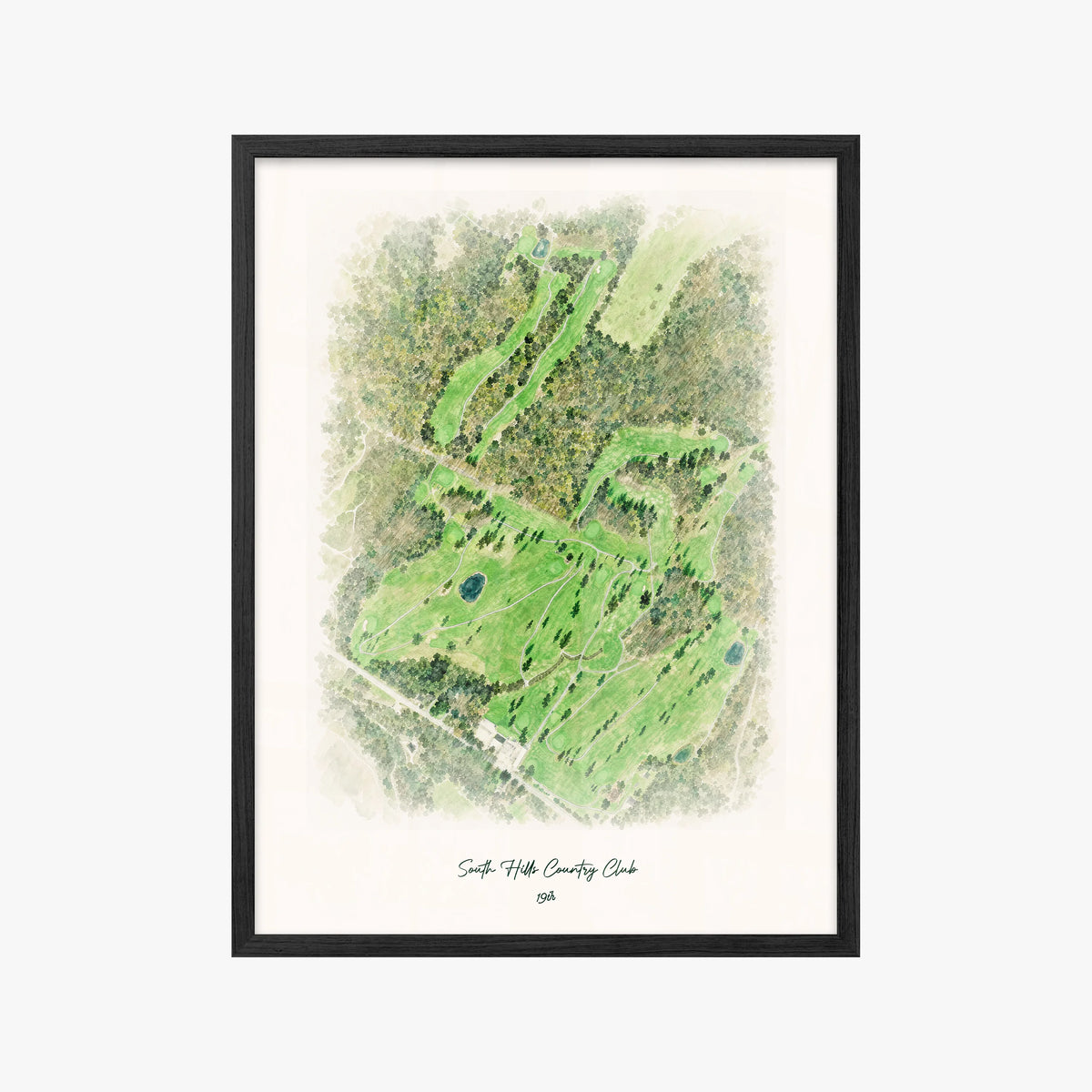 South Hills Country Club black frame
