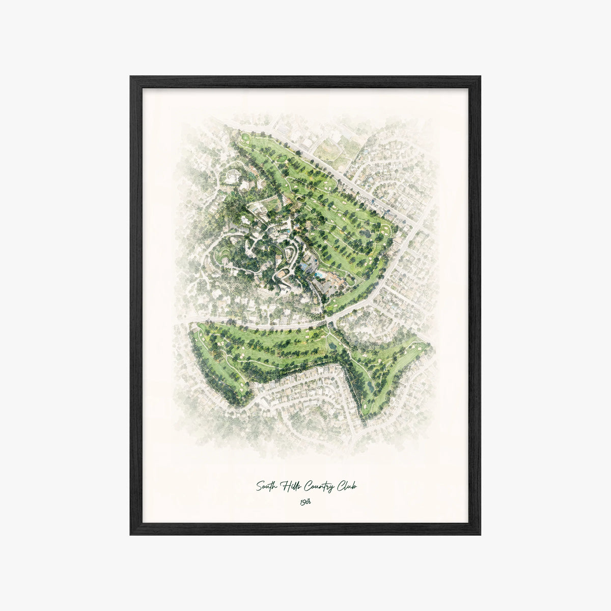 South Hills Country Club black frame