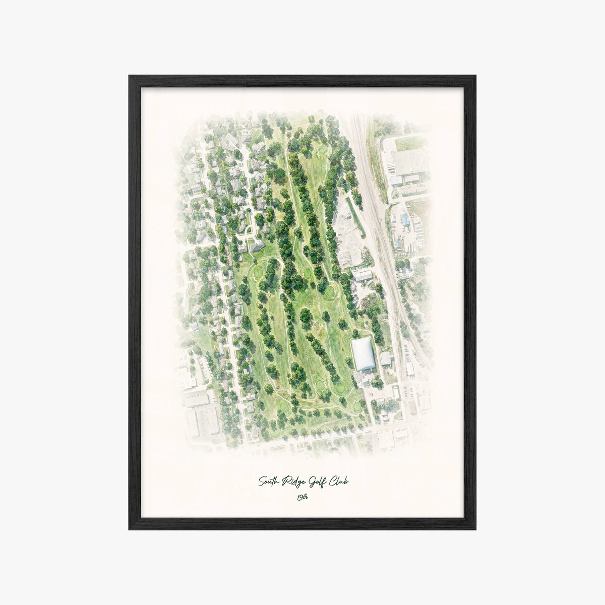 South Ridge Golf Club black frame
