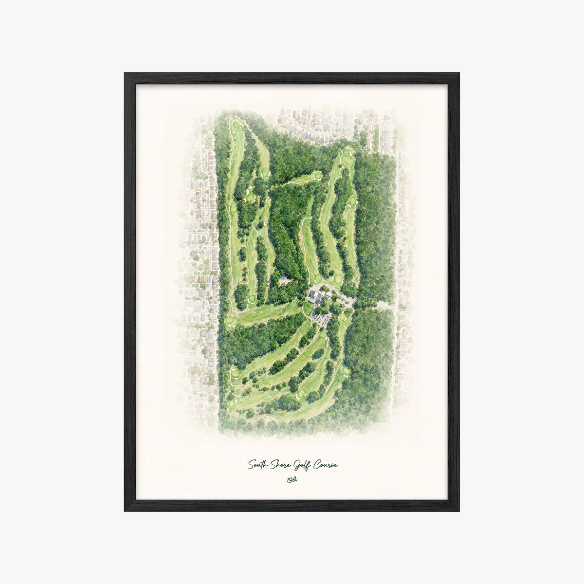 South Shore Golf Course black frame
