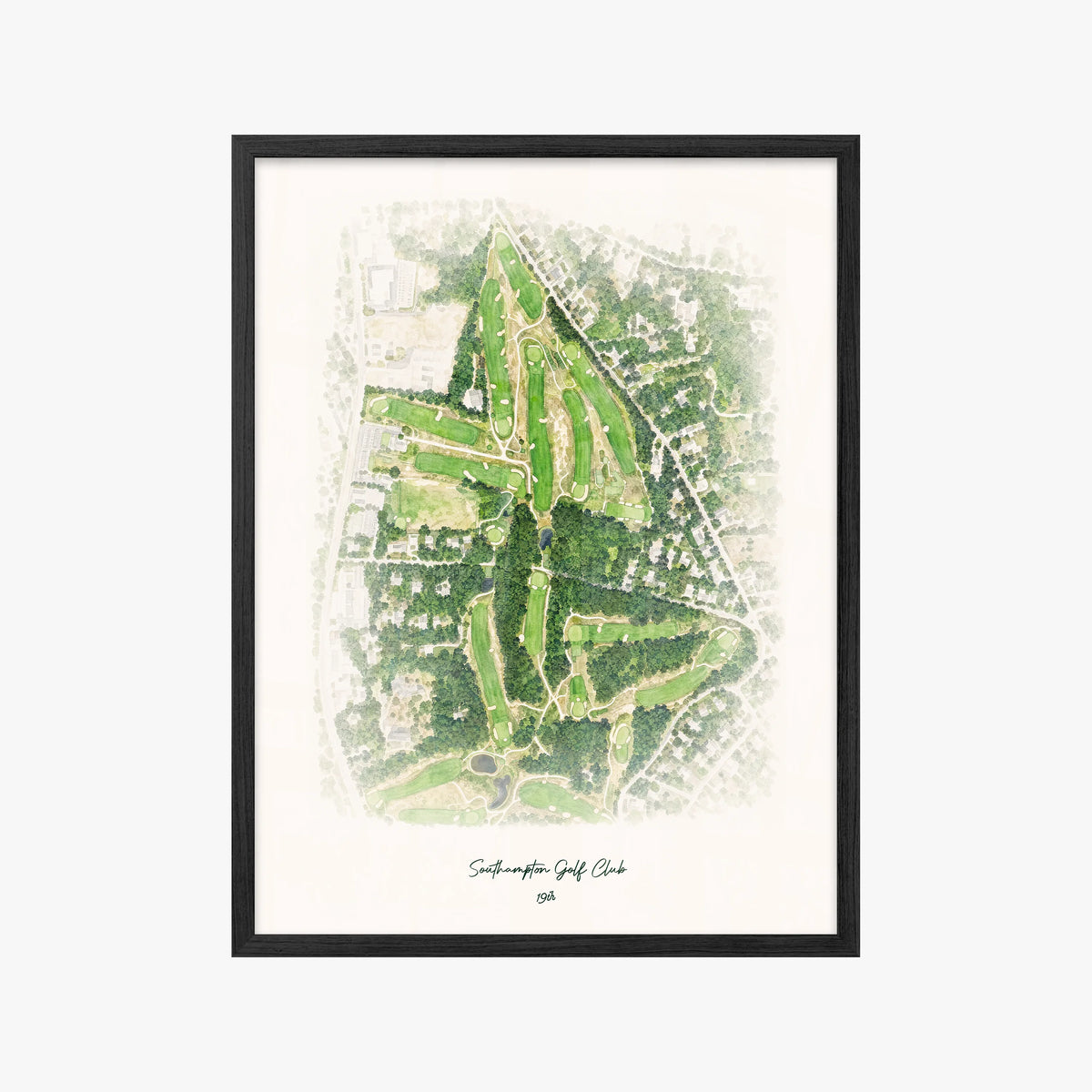 Southampton Golf Club black frame