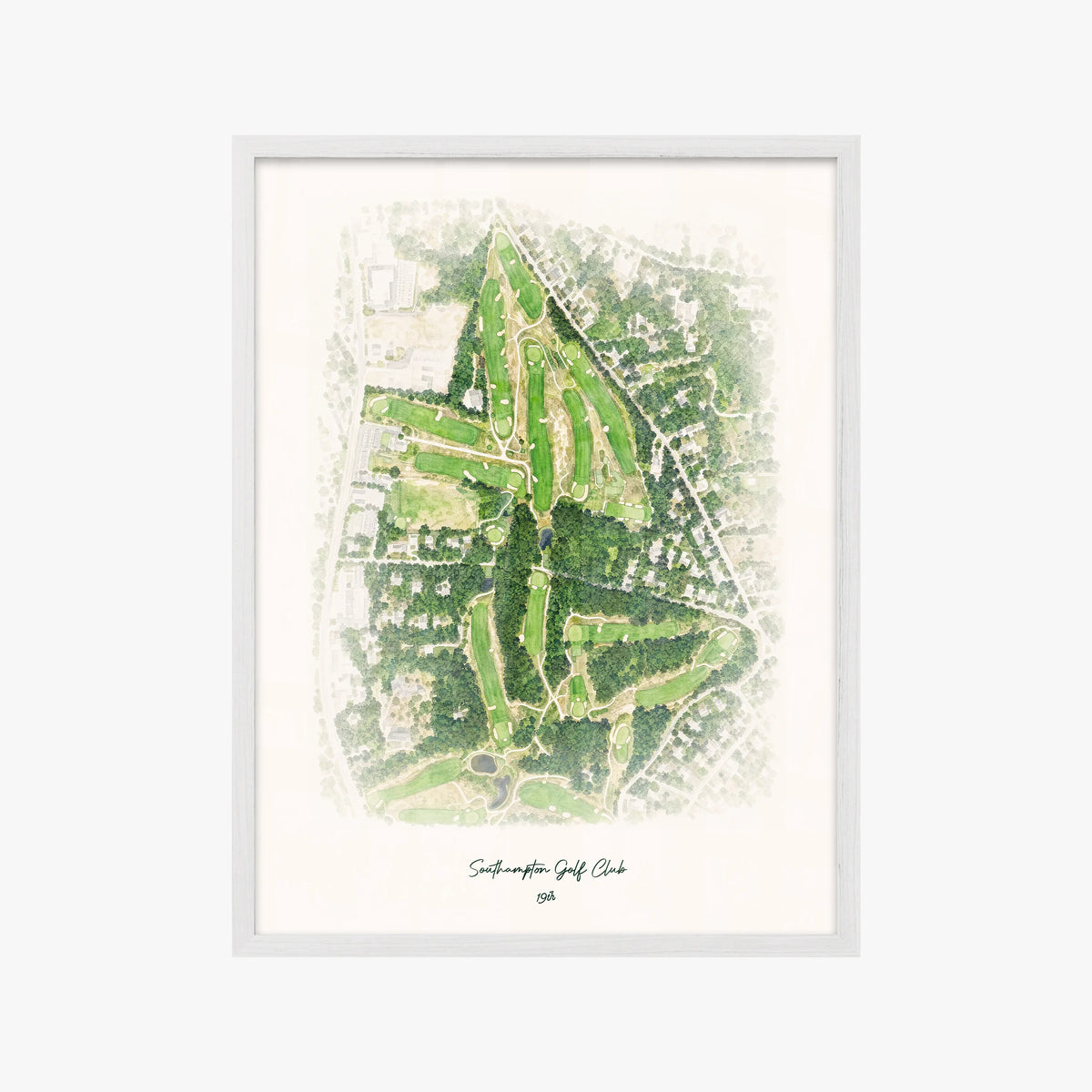 Southampton Golf Club white frame