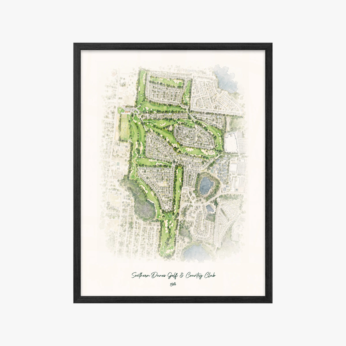 Southern Dunes Golf & Country Club black frame