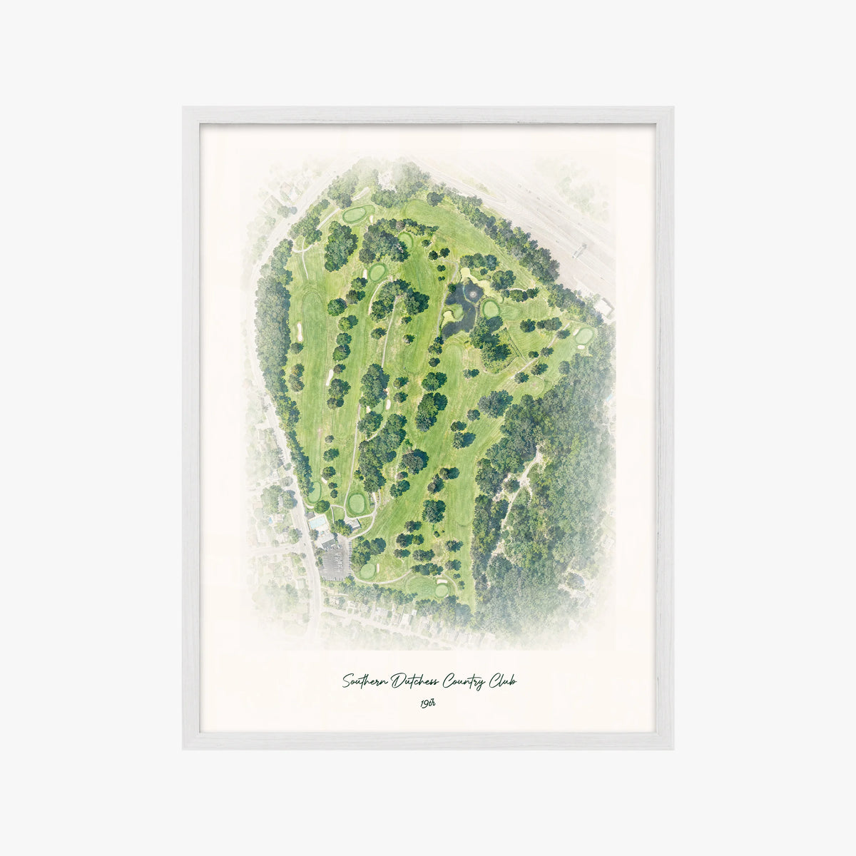 Southern Dutchess Country Club white frame
