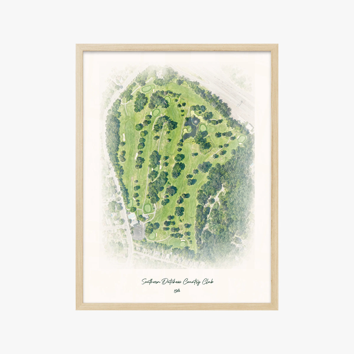Southern Dutchess Country Club wood frame