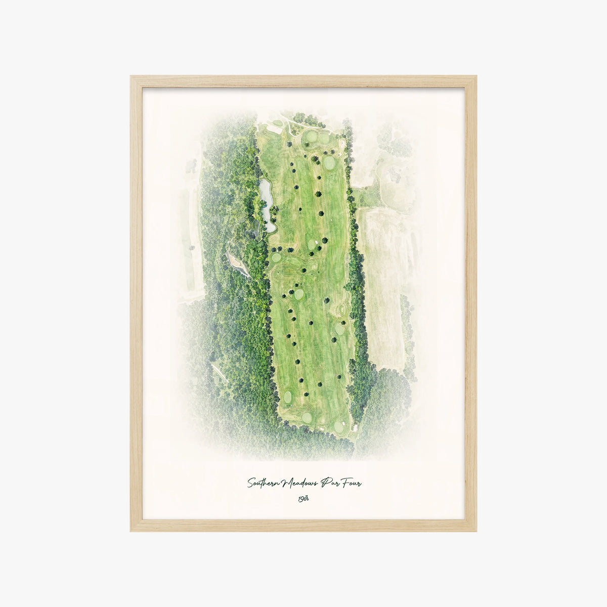Southern Meadows Par Four wood frame