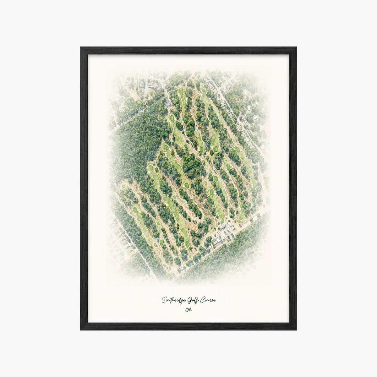 Southridge Golf Course black frame