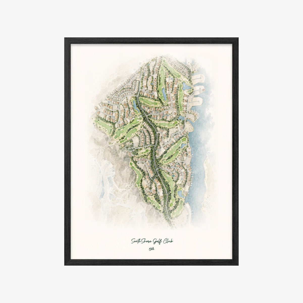 SouthShore Golf Club black frame