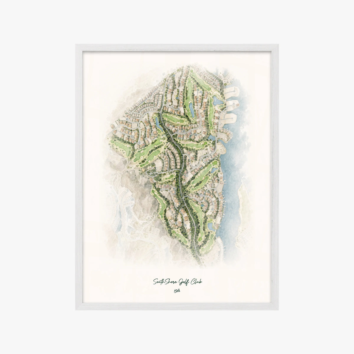 SouthShore Golf Club white frame