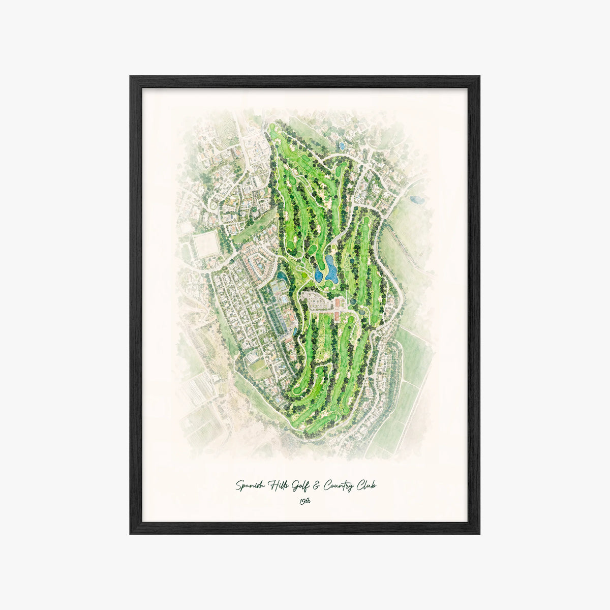 Spanish Hills Golf & Country Club black frame