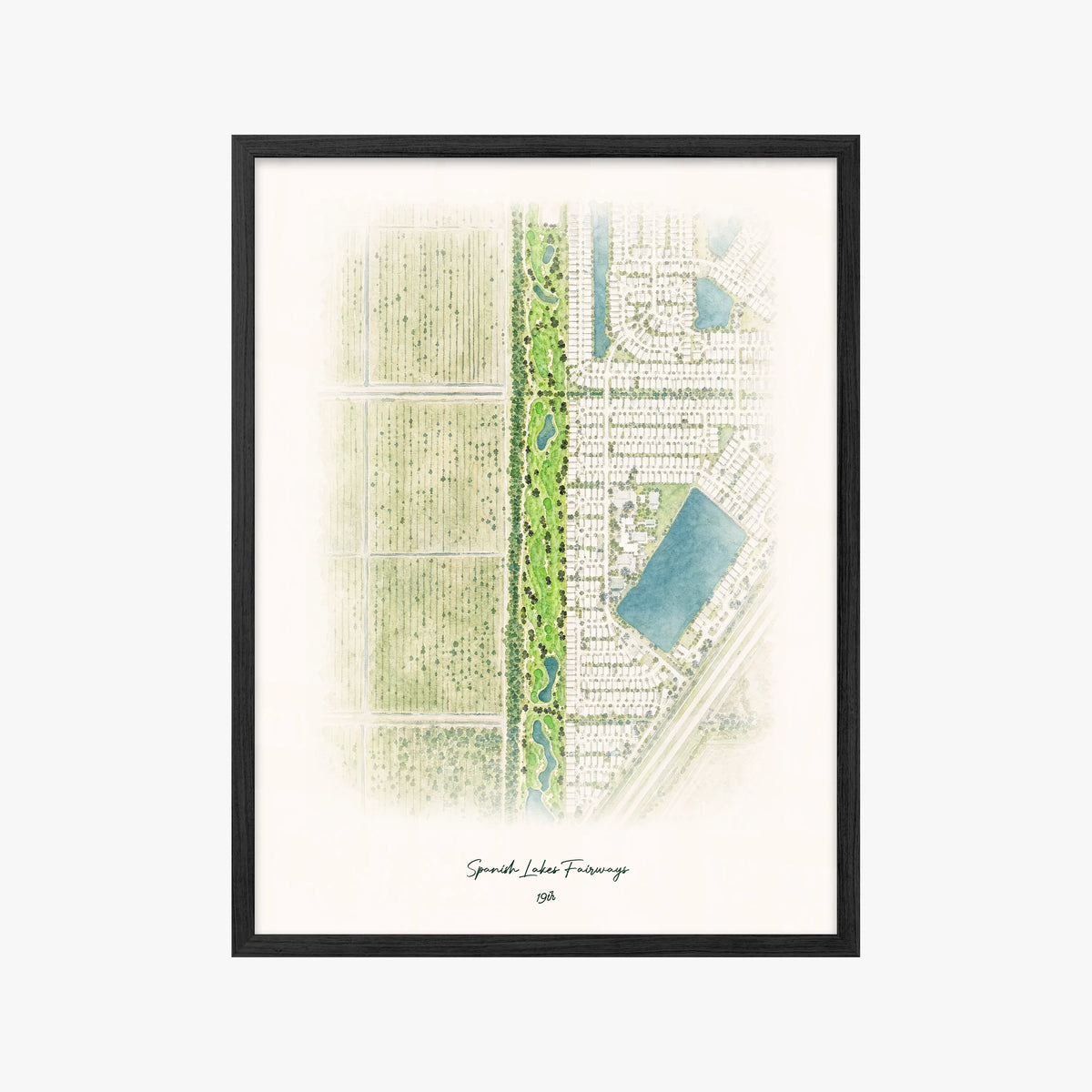 Spanish Lakes Fairways black frame