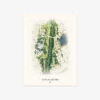 Spanish Lakes Golf Village printed artwork