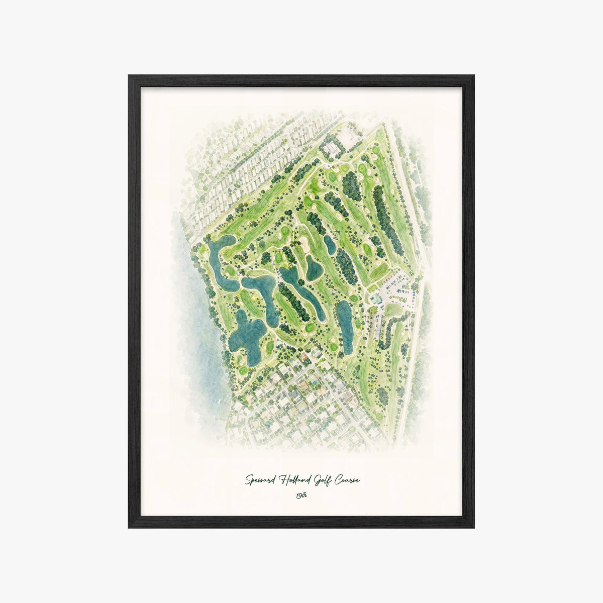 Spessard Holland Golf Course black frame