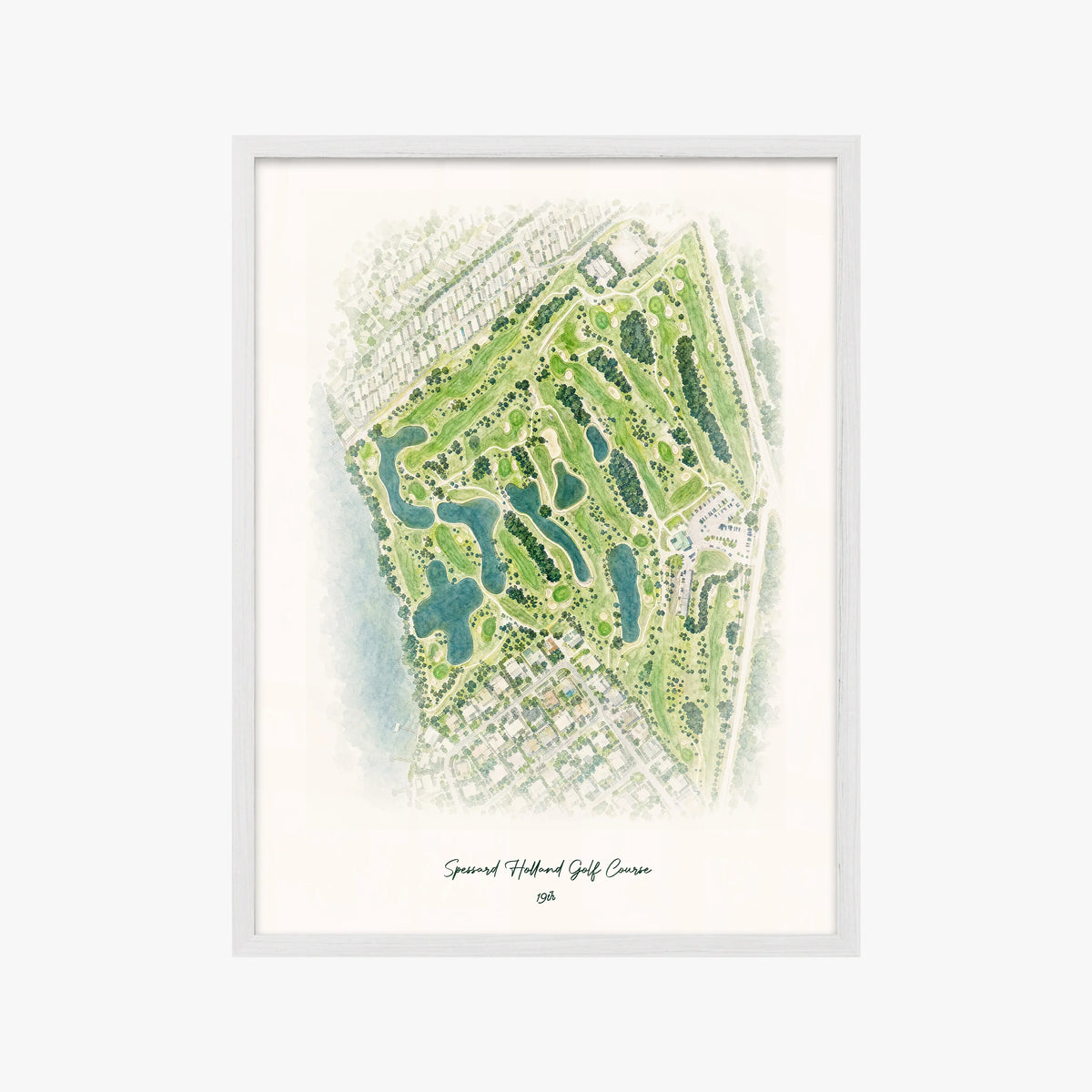 Spessard Holland Golf Course white frame