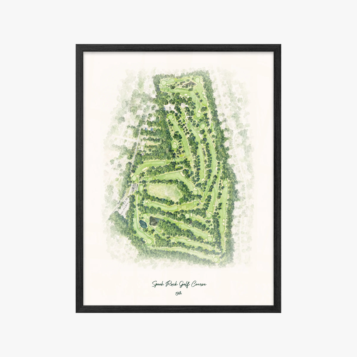 Spook Rock Golf Course black frame