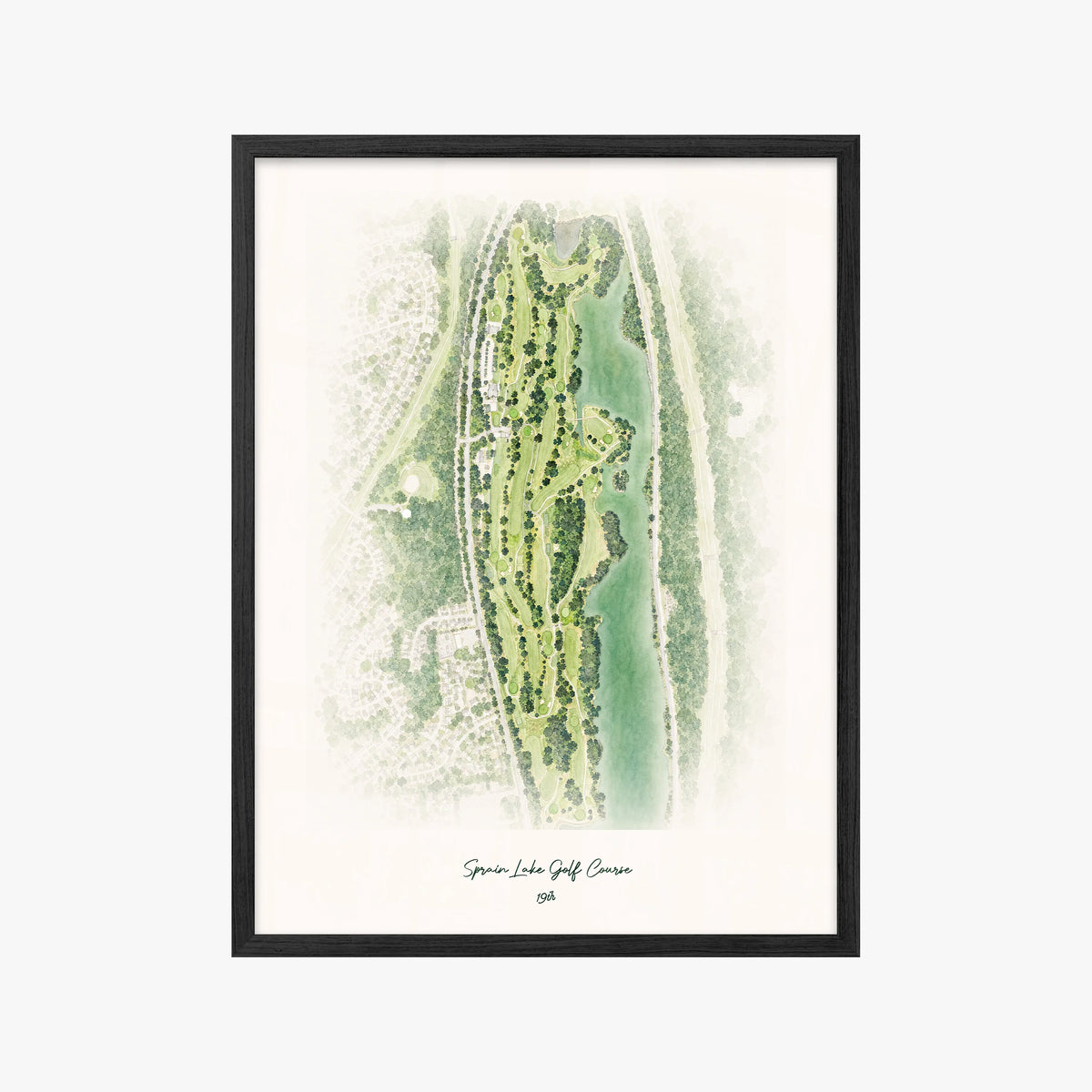 Sprain Lake Golf Course black frame