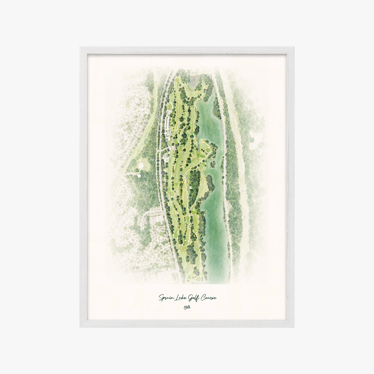 Sprain Lake Golf Course white frame